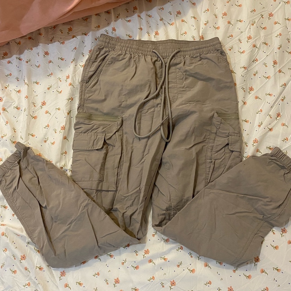 Grey cute women’s workout pants sweat pants